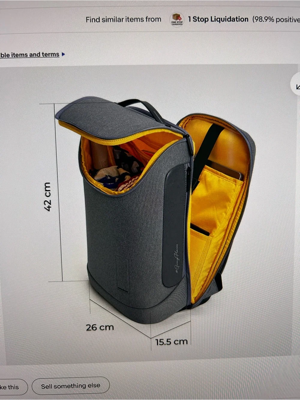 The Transit Backpack MOKOBARA 20L Premium Polyester 15” unisex laptop backpack